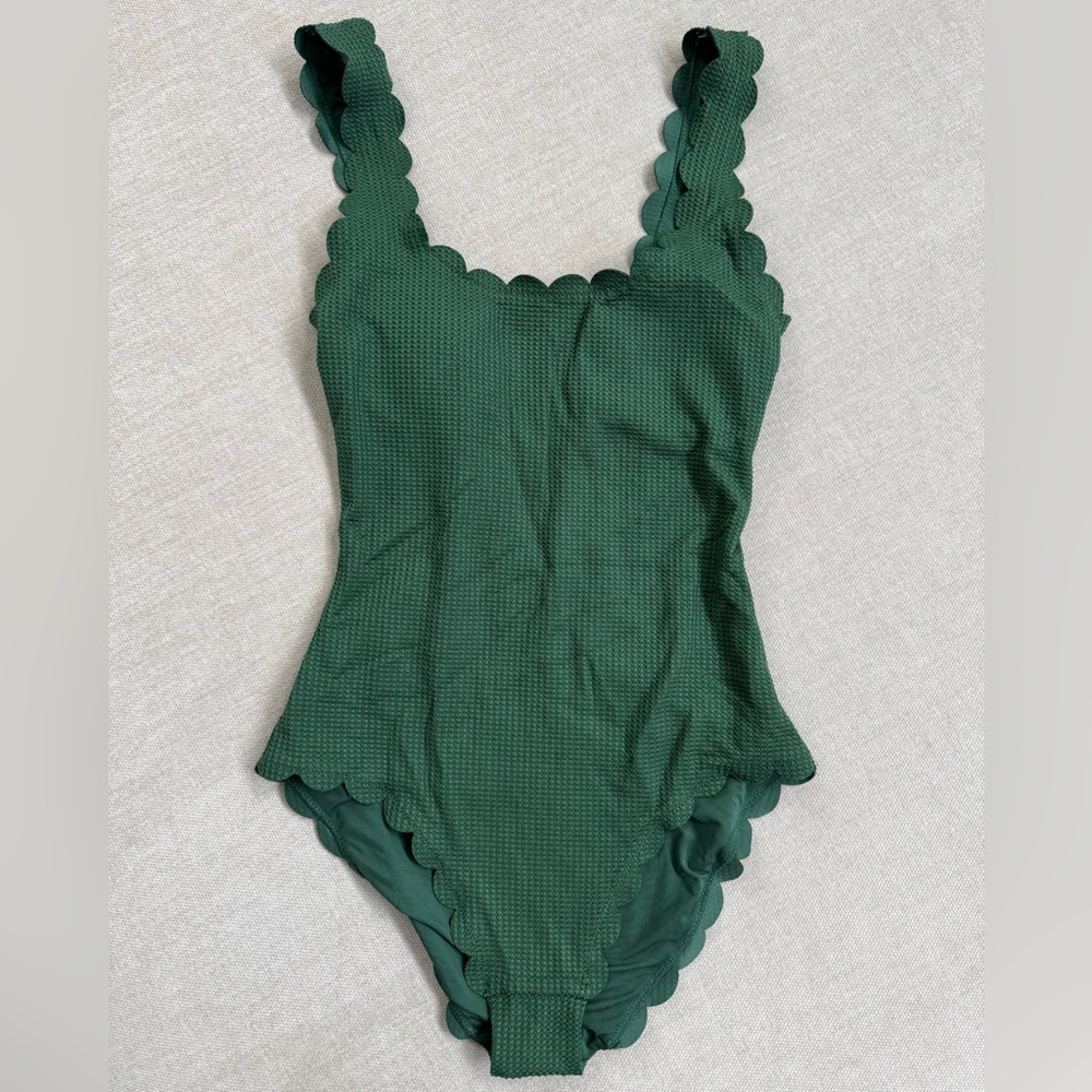 Aerie Green One-Piece Swimsuit Small